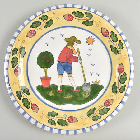 Sudi's Garden Dinner Plate