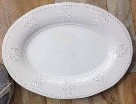 SWZ5 13" Oval Serving Platter