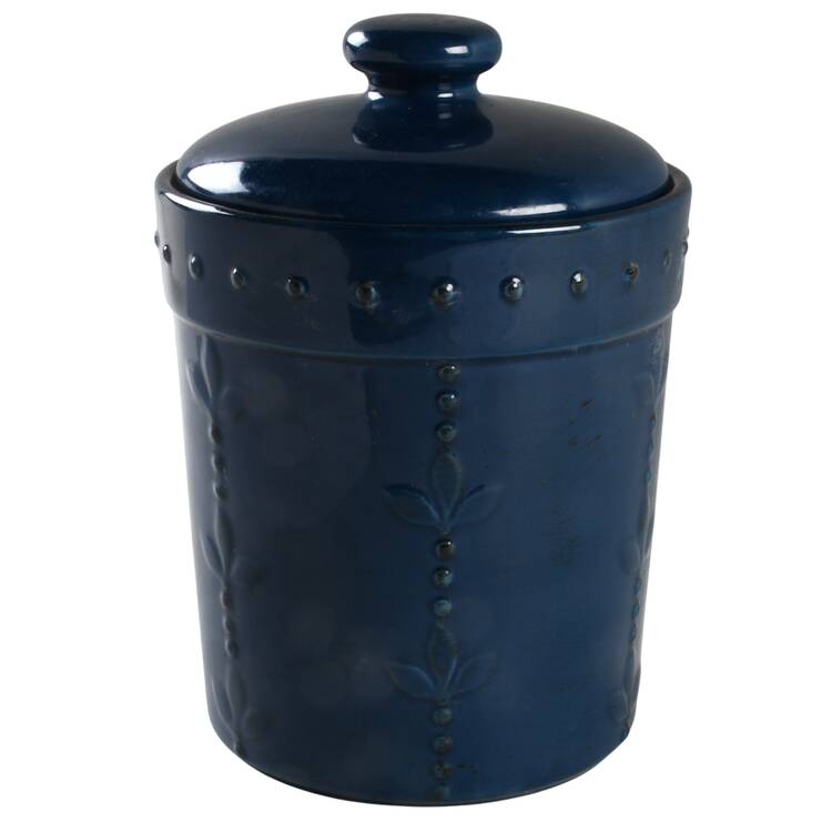 Sorrento Indigo Medium Canister & Lid