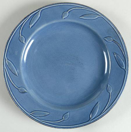 Sorrento Indigo Salad Plate