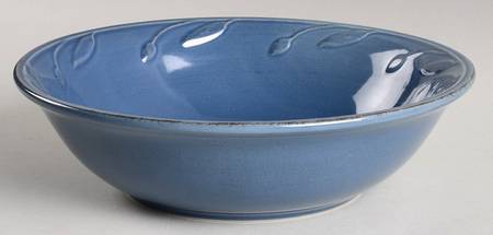 Sorrento Indigo 9" Round Vegetable Bowl