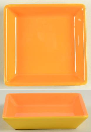 Summer Stripe Individual Square Dip Dish