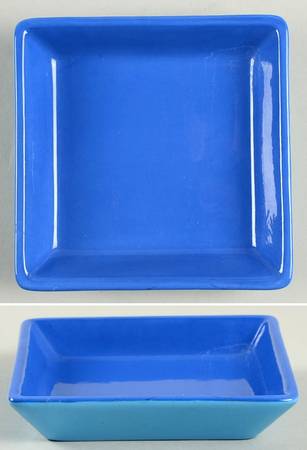 Summer Stripe Individual Square Dip Dish