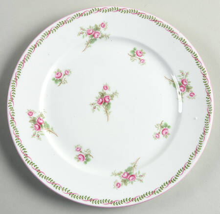 Rose Sprays Salad Plate