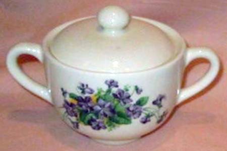 Sab120 (No Trim) Sugar Bowl & Lid