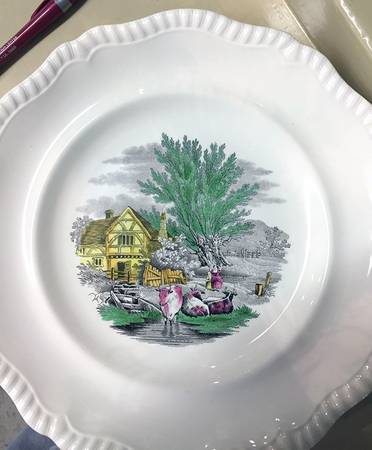 Rural Scenes (No Verge) by Spode
