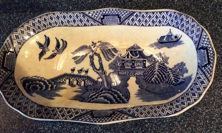 Blue Willow by Stanley Pottery 