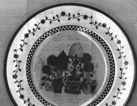 SAK37 Melamine Salad Plate