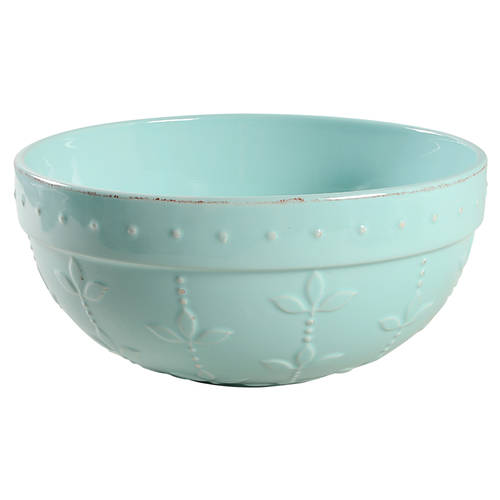 Sorrento Aqua 9" Mixing Bowl