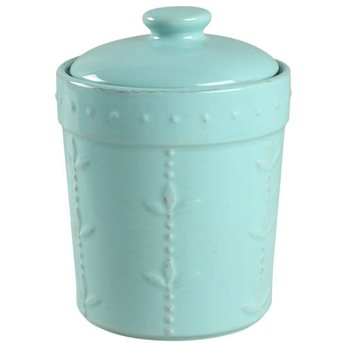 Sorrento Aqua Medium Canister & Lid