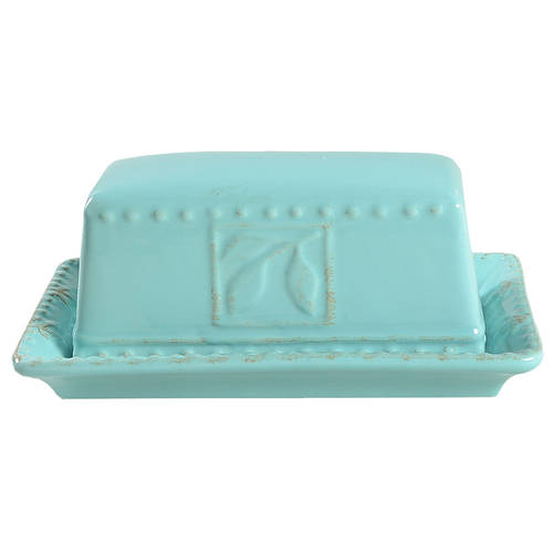 Sorrento Aqua 1/4 Lb Covered Butter