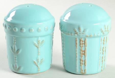 Sorrento Aqua Salt & Pepper Set