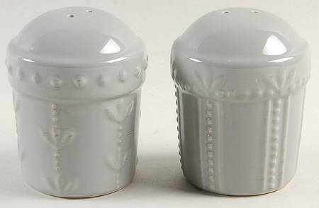 Sorrento Gray Salt & Pepper Set
