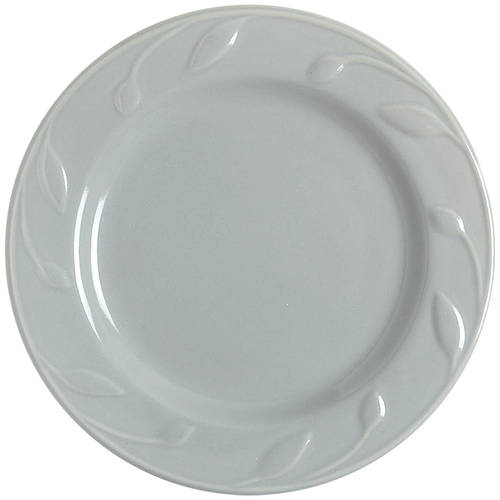 Sorrento Gray Salad Plate