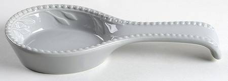 Sorrento Gray Spoon Rest/Holder (Holds 1 Spoon)