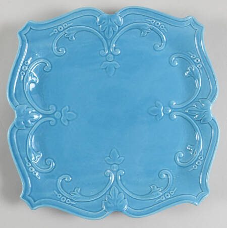 Fancy Scroll Aqua by Sweet Olive Designs