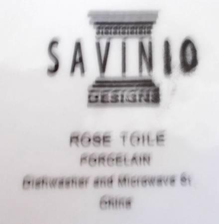 Rose Toile (Porcelain) Mug