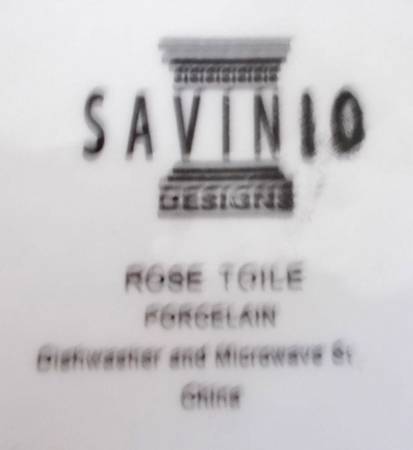 Rose Toile (Porcelain) Mug