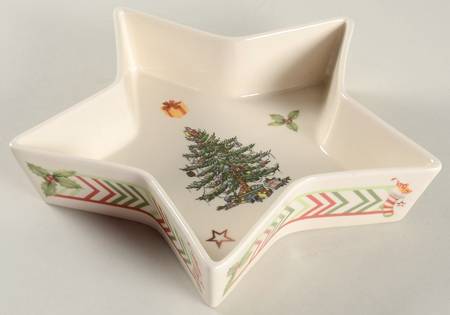 Christmas Jubilee Star Shaped Bowl