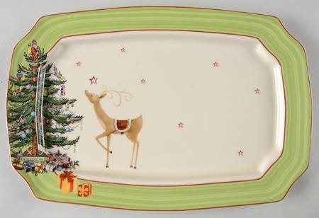 Christmas Jubilee 13" Rectangular Serving Platter
