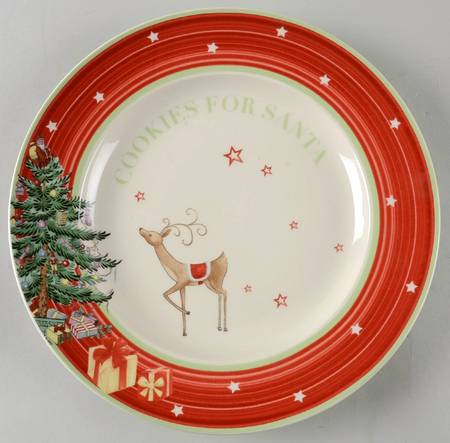 Christmas Jubilee "Cookies for Santa" Plate