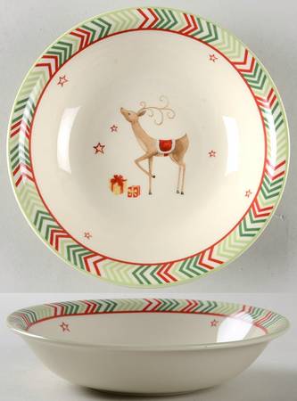 Christmas Jubilee Coupe Cereal Bowl