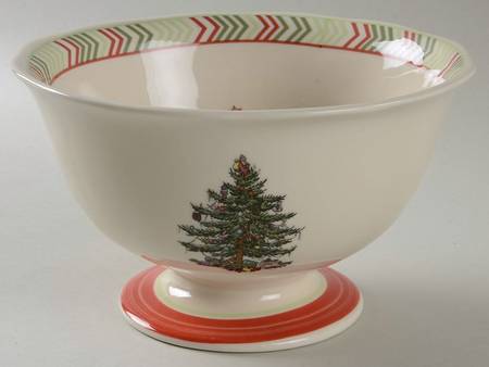 Christmas Jubilee 7" Footed Bowl