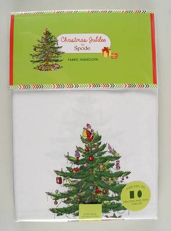 Christmas Jubilee 60" X 84" Oblong Tablecloth