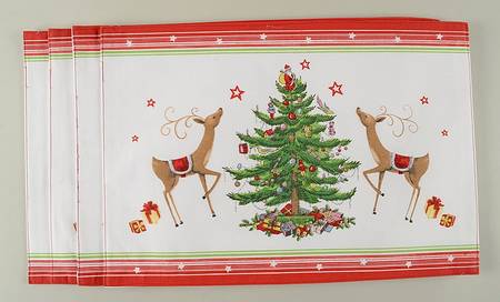Christmas Jubilee Cloth Placemat - Set of 4