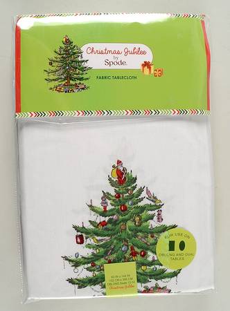 Christmas Jubilee 60" X 144" Oblong Tablecloth