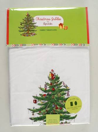 Christmas Jubilee 60" X 104" Oblong Tablecloth