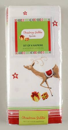 Christmas Jubilee Cloth Napkin - Set of 4