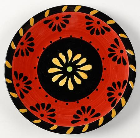 Escolta Red Salad Plate