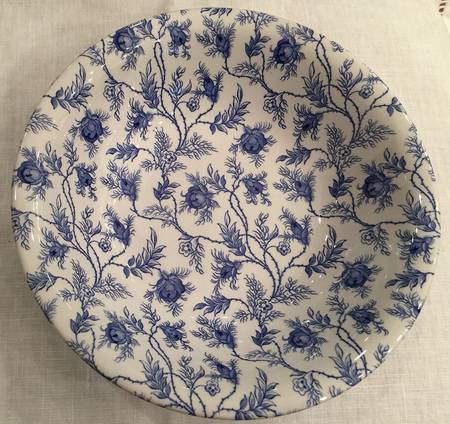 Rosebud Chintz Blue Ascot Coupe Cereal Bowl