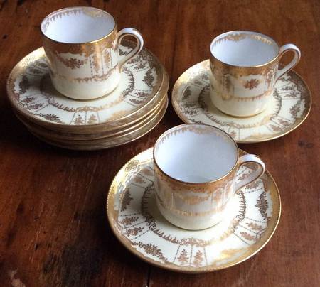 R2921 Flat Demitasse Cup & Saucer Set
