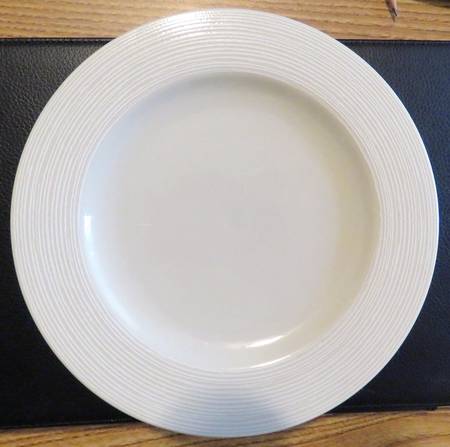 Swirl Vanilla Bread & Butter Plate