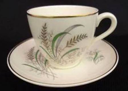 Oklahoma Flat Cup & Saucer Set