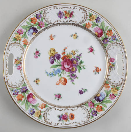 SCH772 13" Handled Chop Plate (Round Platter)