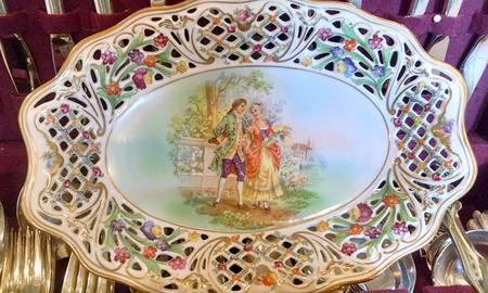 SCH774 10" Oval Vegetable Bowl