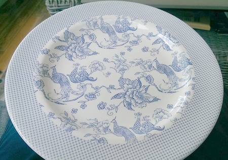 Gingham Bird by Staffordshire Engraving