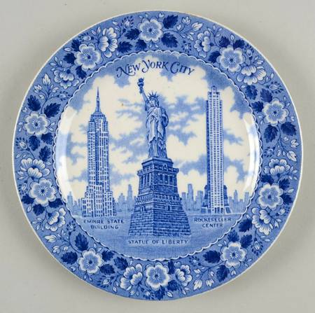 New York City (Blue) by Staffordshire