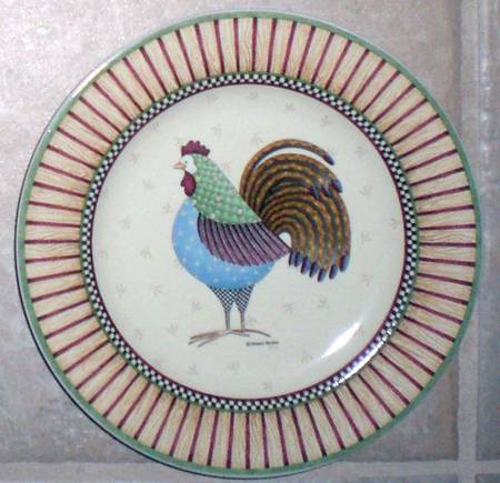 Something To Crow About Bread & Butter Plate