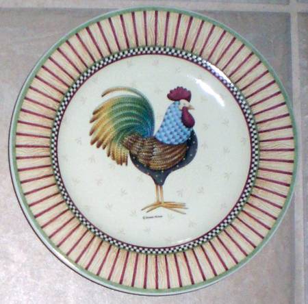 Something To Crow About Bread & Butter Plate
