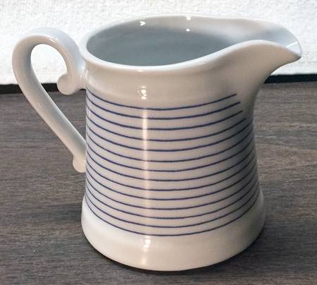 Monaco (Blue Stripes) Creamer