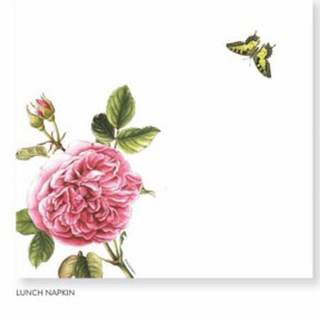 Roses Package of Paper Luncheon Napkins