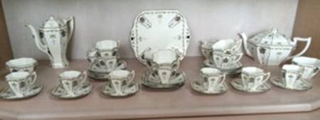 11496 Handled Cake Plate