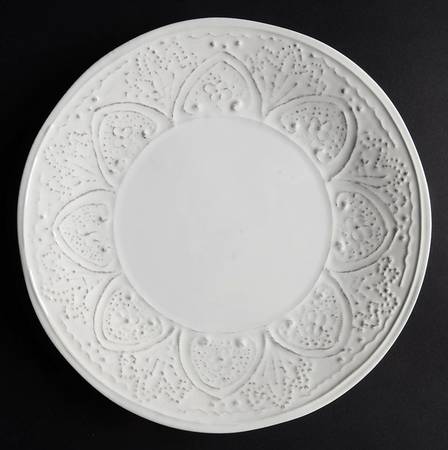 SWZ8 White Salad Plate