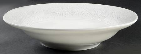 SWZ8 White 16" Pasta Serving Bowl