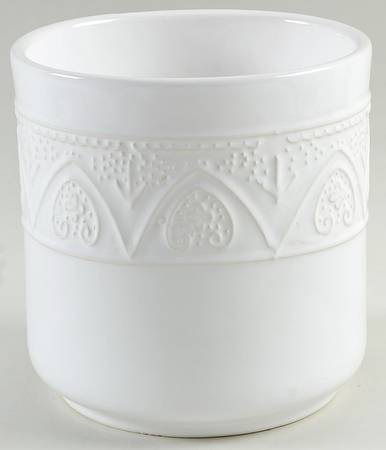 SWZ8 White Utensil Holder