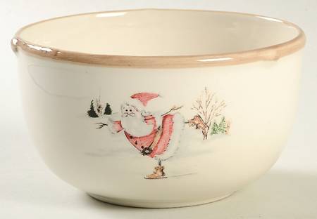 Christmas Twig Soup/Cereal Bowl